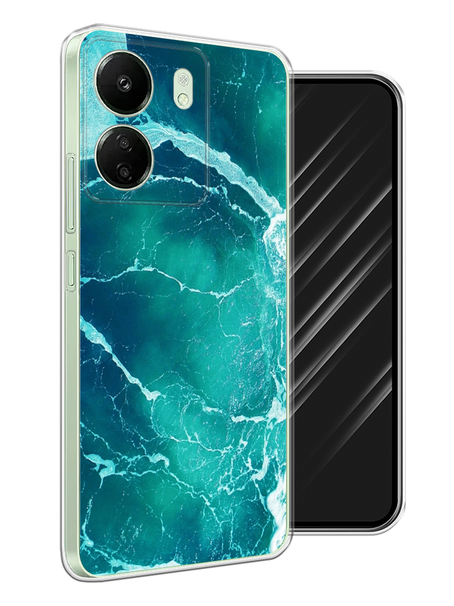 

Чехол Awog на Xiaomi Redmi 13C, Poco C65 "Изумрудный океан", Бирюзовый;синий, 320650-1