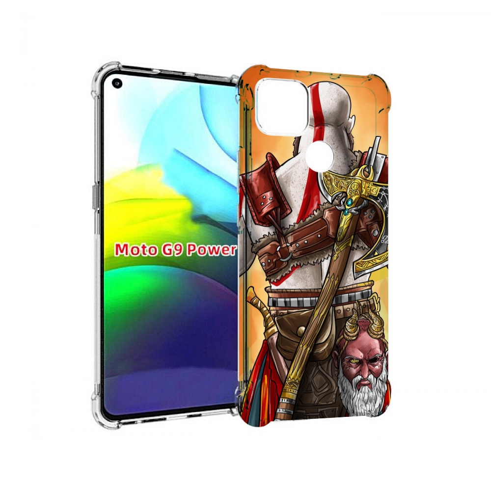 

Чехол MyPads God of War для Motorola Moto G9 Power, Прозрачный, Tocco
