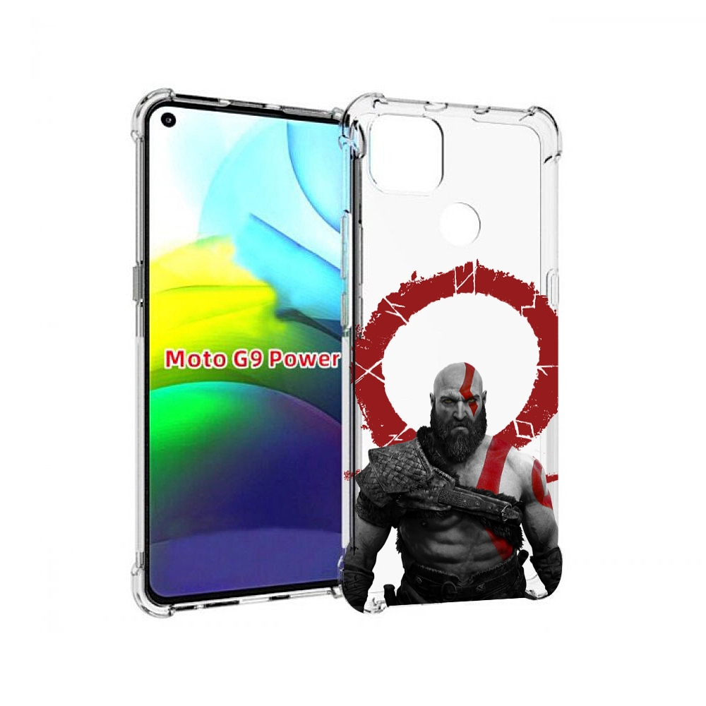 

Чехол MyPads God-of-War для Motorola Moto G9 Power, Прозрачный, Tocco