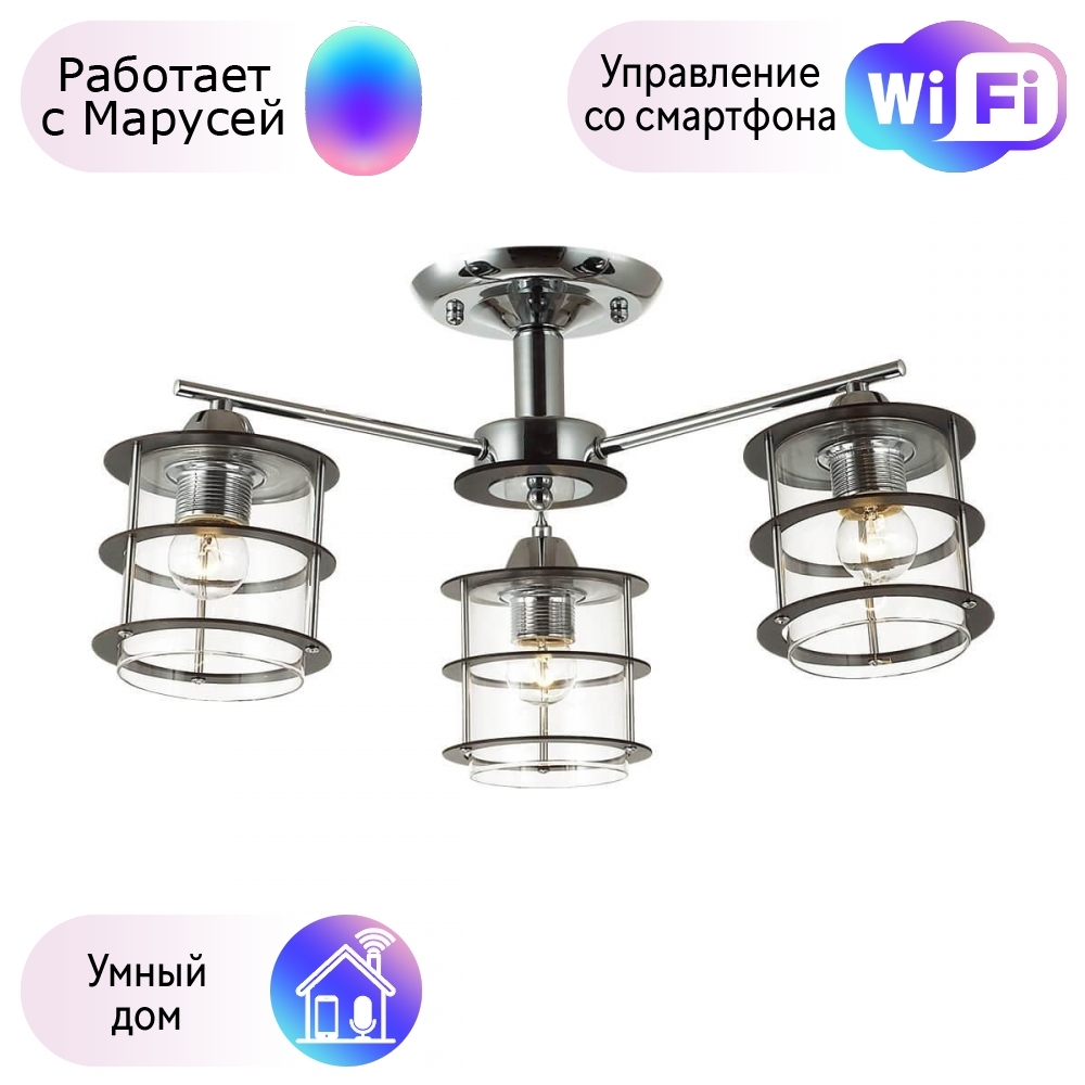 

Потолочная люстра Lumion Rotondum с поддержкой Маруся 3504/3C-М