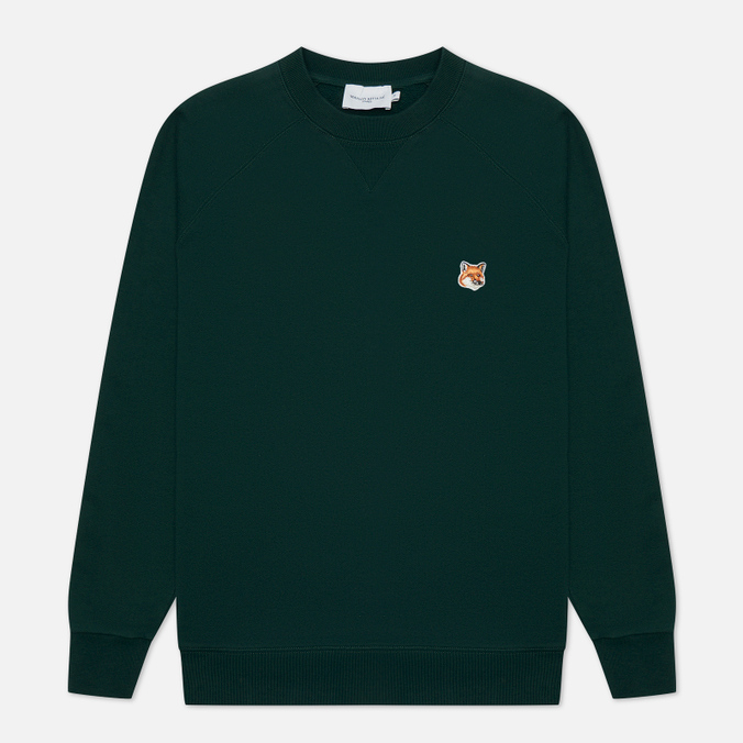 

Свитшот мужской Maison Kitsune HM00308KM0001 зеленый S, HM00308KM0001