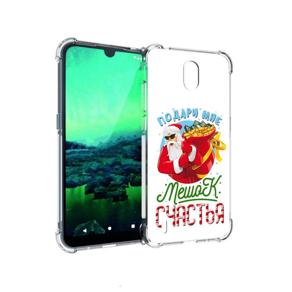 

Чехол MyPads Tocco для Nokia 1.3 Подарите мне мешок денег (PT227048.104.138), Прозрачный, Tocco