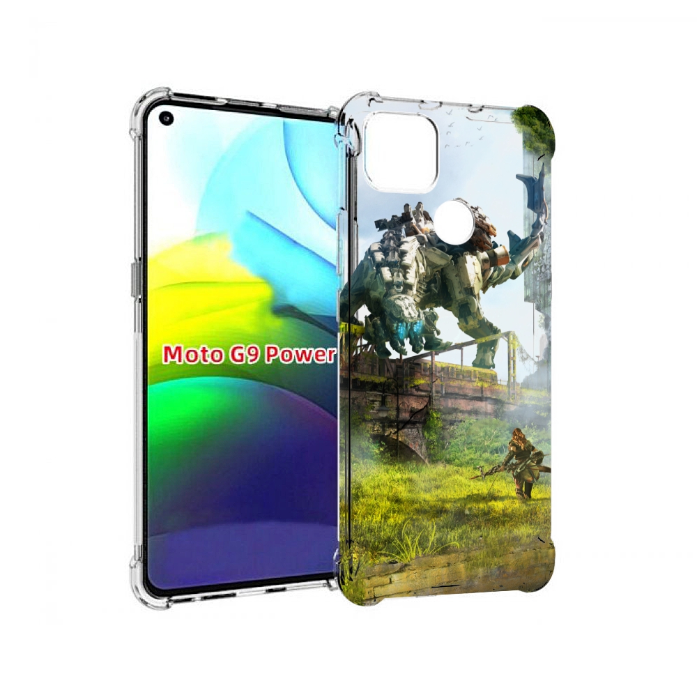 

Чехол MyPads Horizon Zero Dawn для Motorola Moto G9 Power, Прозрачный, Tocco