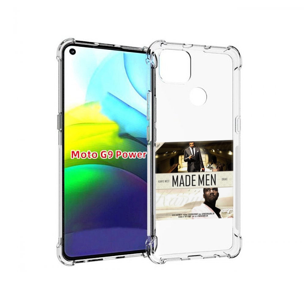 

Чехол MyPads Kanye West & Drake - Made Men для Motorola Moto G9 Power, Прозрачный, Tocco