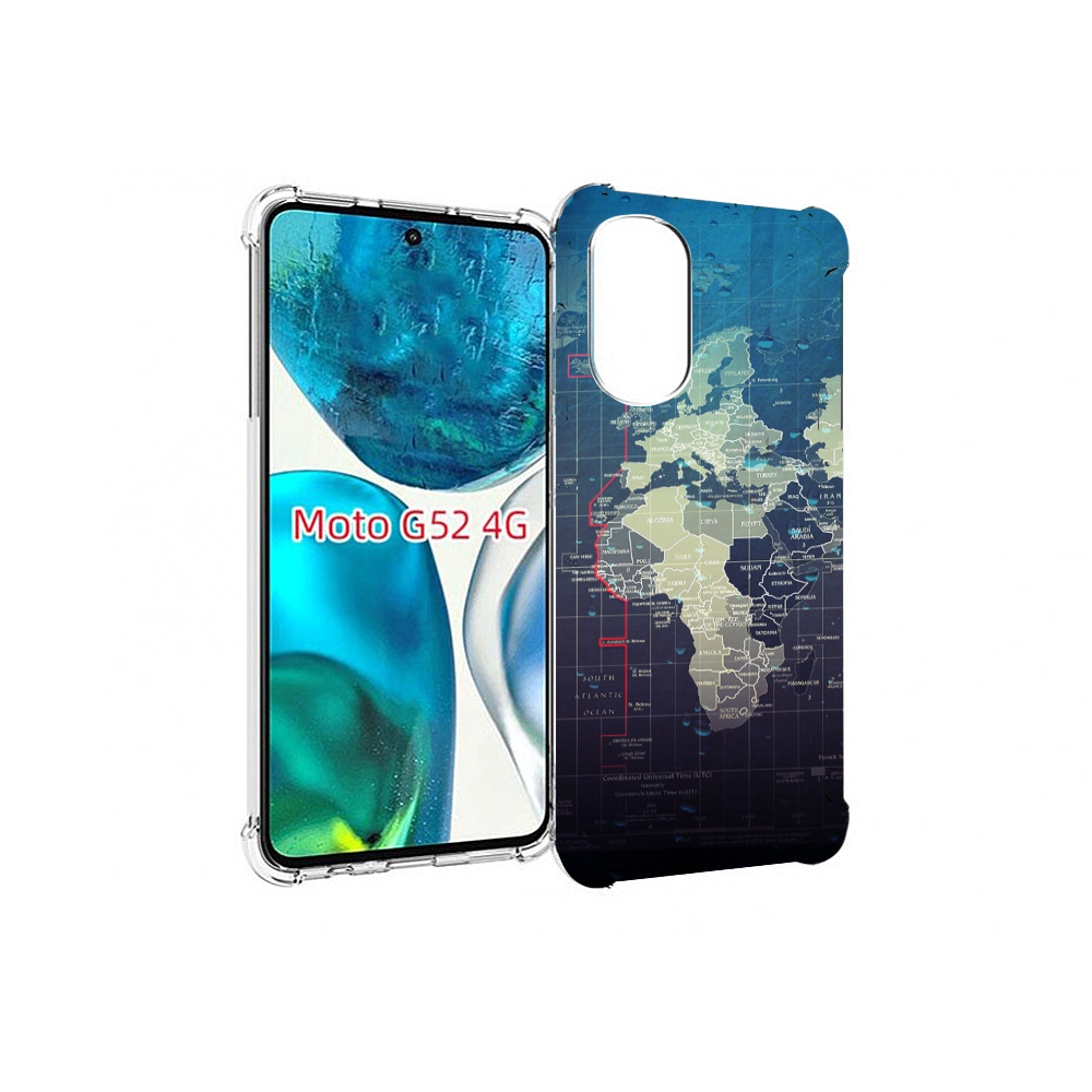 

Чехол MyPads бункер-анклава для Motorola Moto G82 / Moto G52, Прозрачный, Tocco