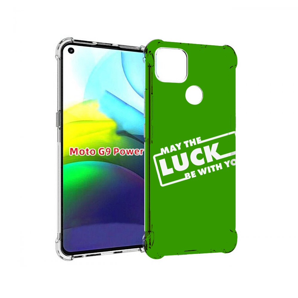 

Чехол MyPads Luck green для Motorola Moto G9 Power, Прозрачный, Tocco