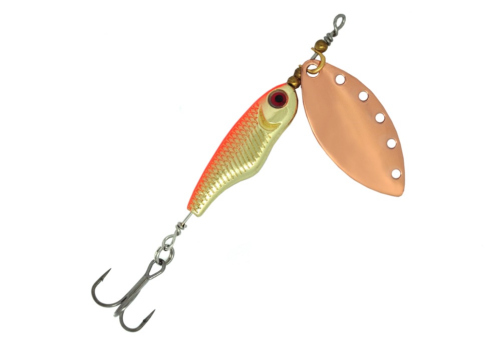 

Блесна Mottomo SPIN BLADE № 2+ (12гр) # Copper, Медный, Spin blade