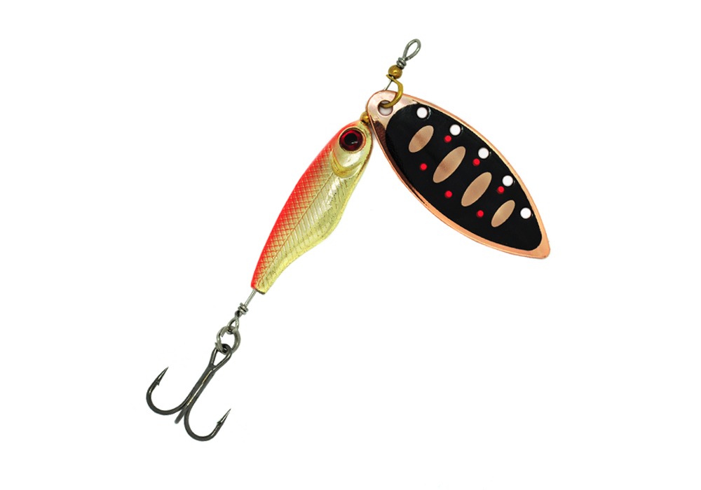 

Блесна Mottomo SPIN BLADE № 2+ (12гр) # Copper-31, Медный, Spin blade
