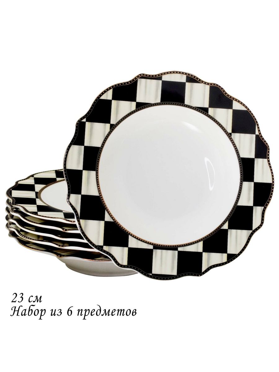 

Набор тарелок, Lenardi, ТРИСТАН, 205-484/Ленарди