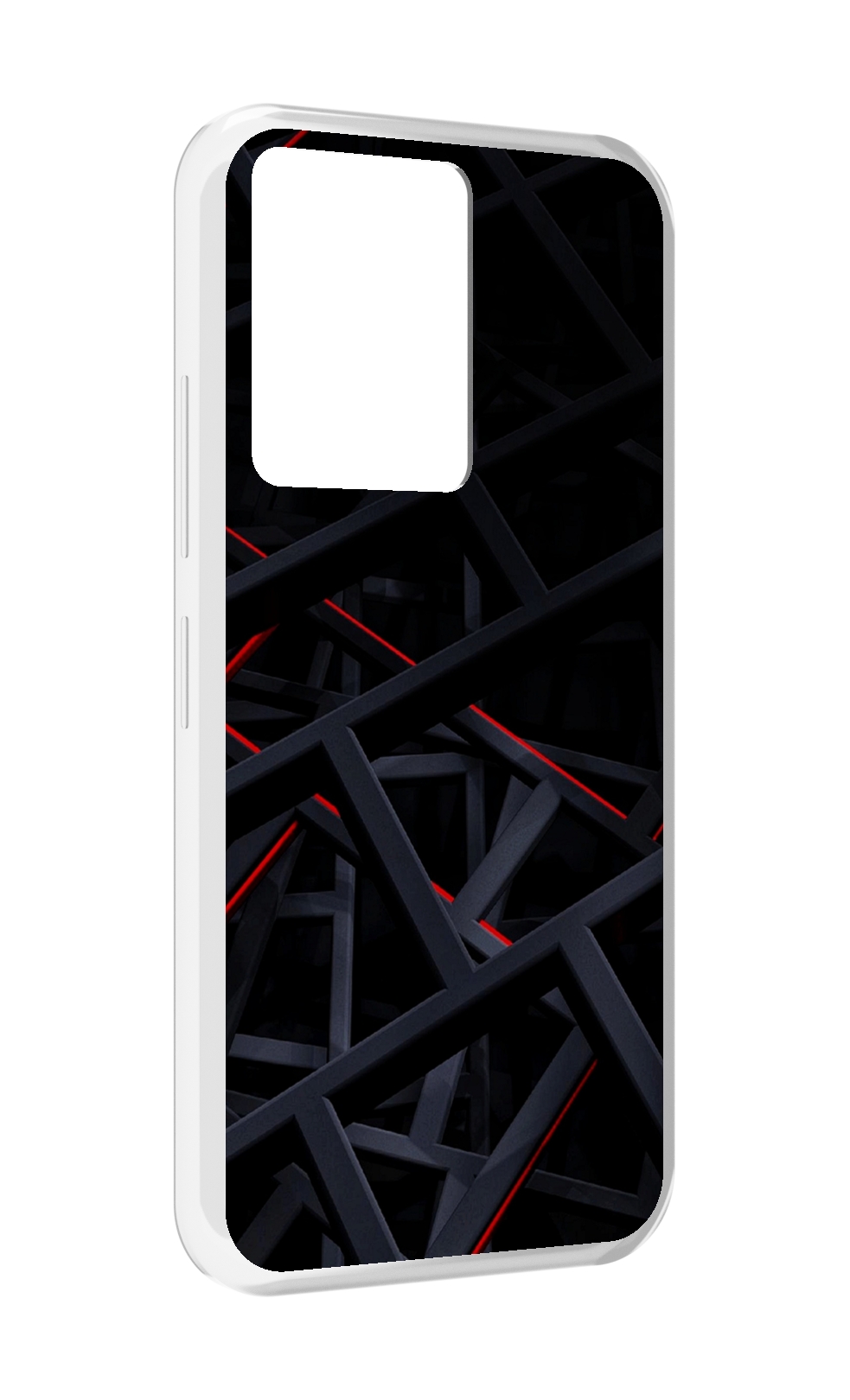 

Чехол MyPads Геометрия для Infinix Note 12 5G X671 / Note 12 Pro 5G, Прозрачный, Tocco