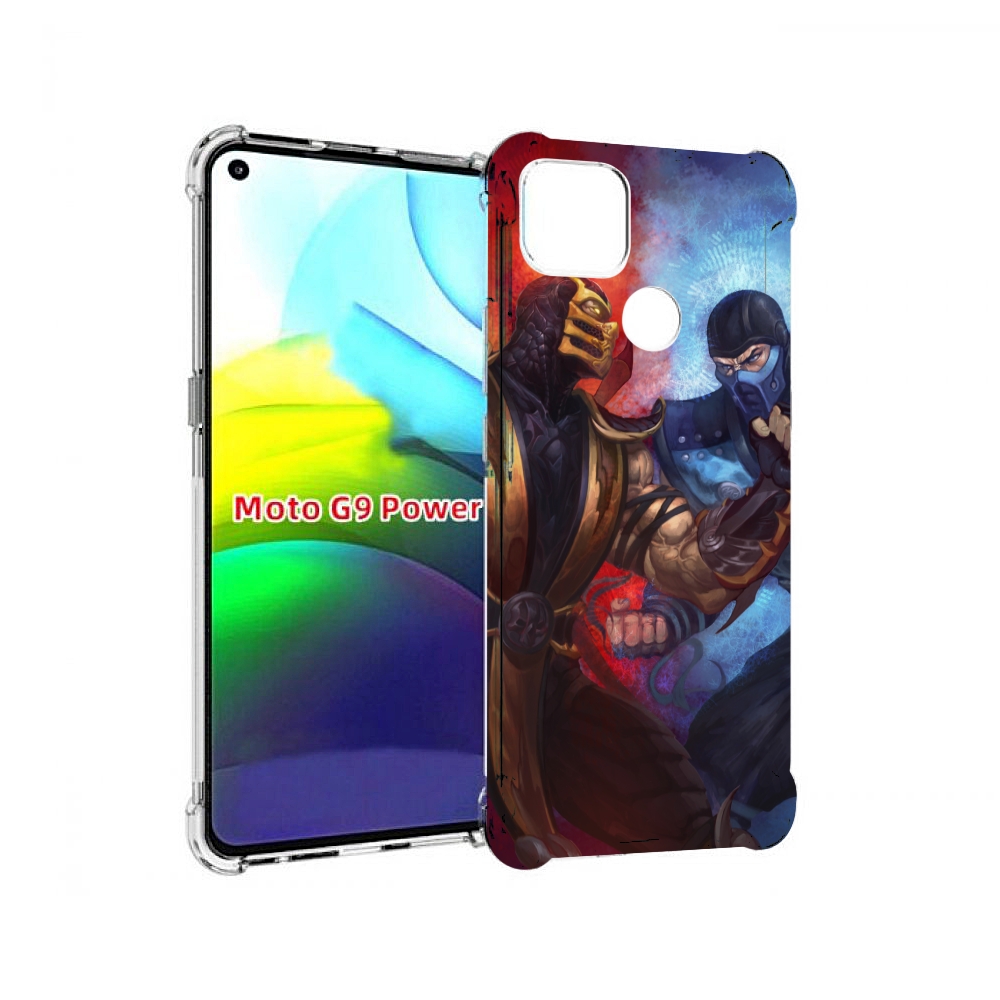 

Чехол MyPads Mortal Kombat art для Motorola Moto G9 Power, Прозрачный, Tocco