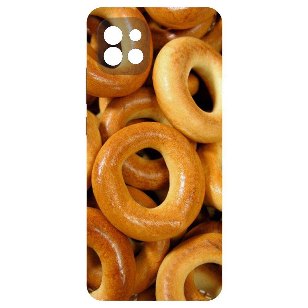 

Чехол-накладка Krutoff Soft Case Сушки для Samsung Galaxy A03 (A035), Черный