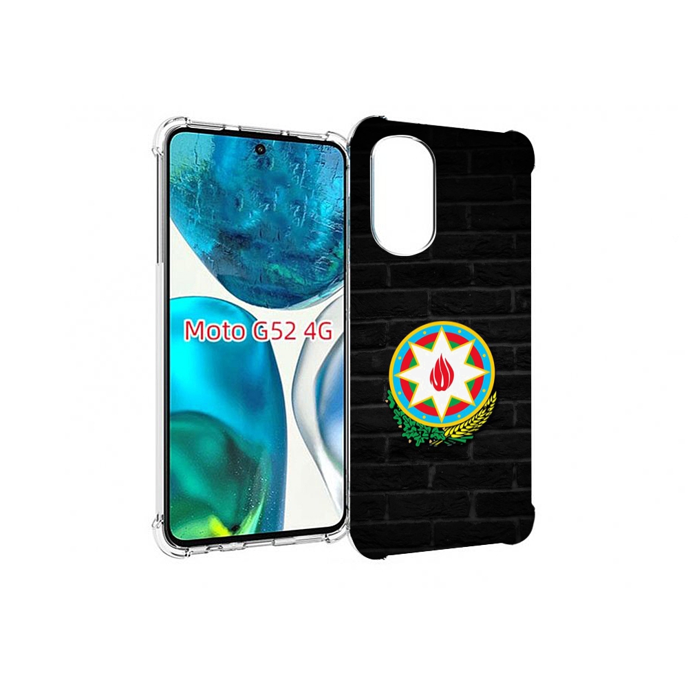 

Чехол MyPads герб азербаиджана для Motorola Moto G82 / Moto G52, Прозрачный, Tocco