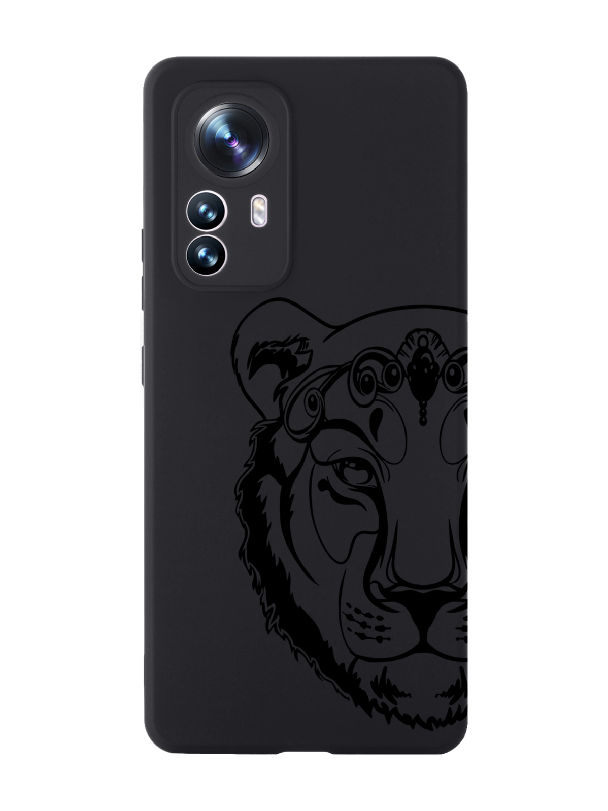 

Чехол MustHaveCase для Xiaomi 12X Львица черный