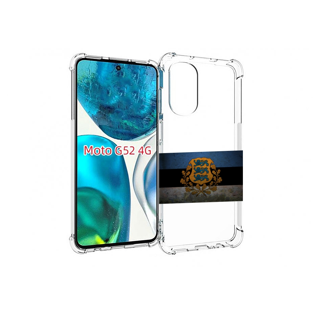 

Чехол MyPads герб флаг эстонии-1 для Motorola Moto G82 / Moto G52, Прозрачный, Tocco