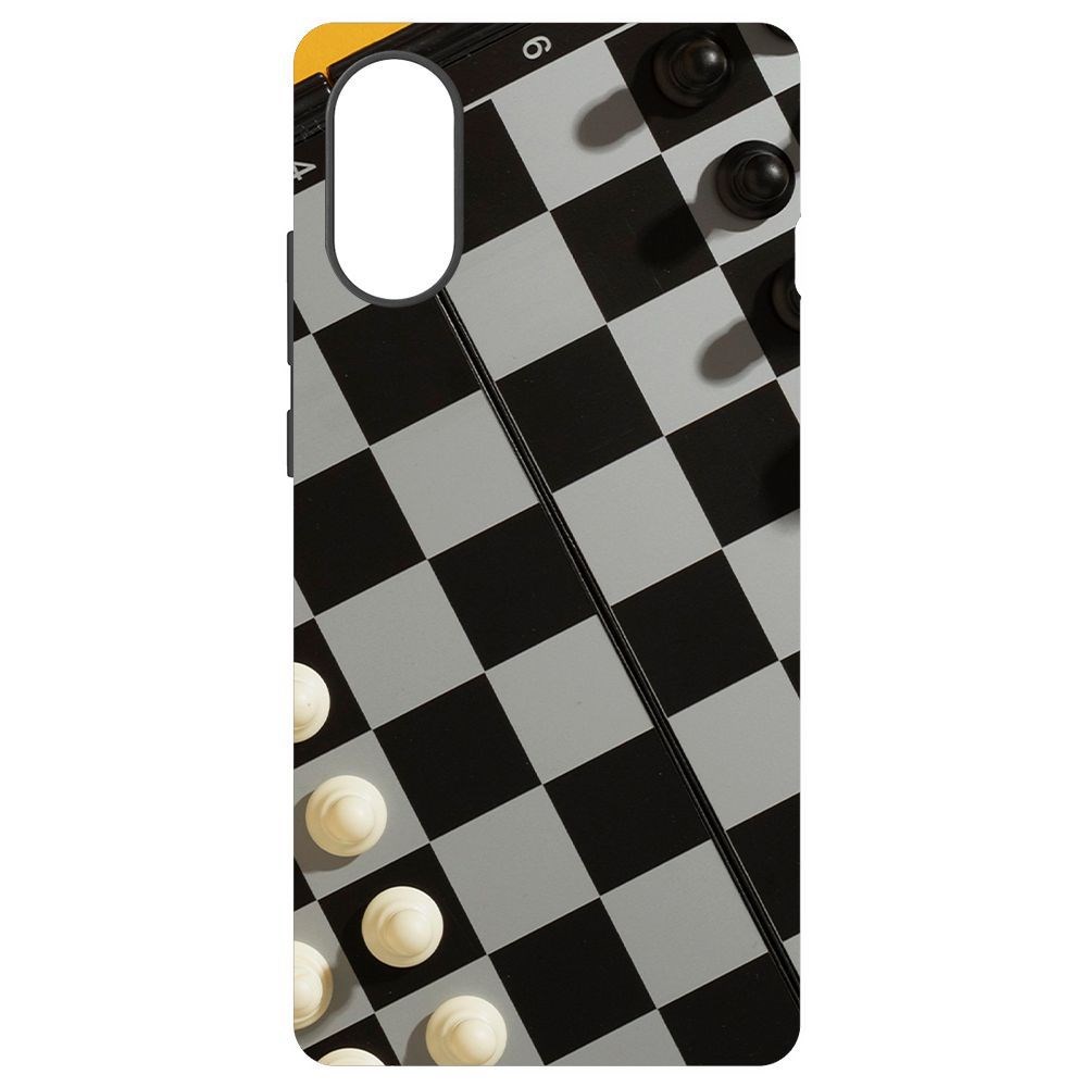

Чехол-накладка Krutoff Soft Case Шахматы для ZTE Blade A31 Plus