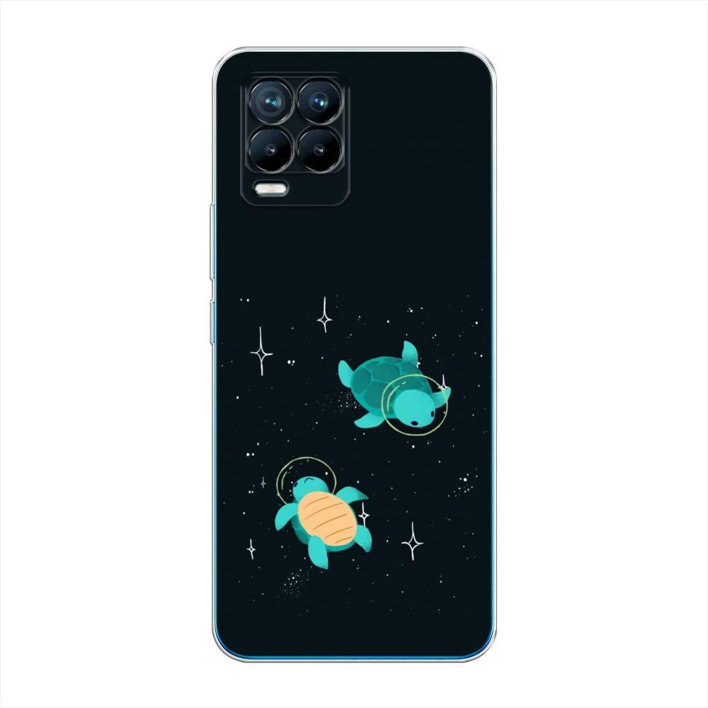 

Чехол Awog на Realme 8/8 Pro "Черепашки космонавты", Разноцветный, 255550-4