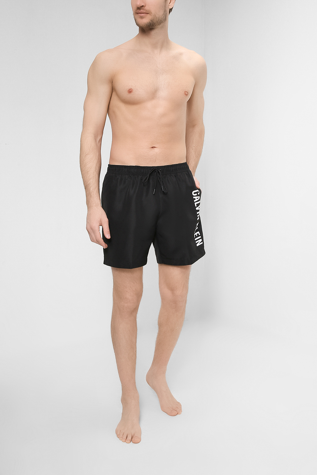 

Шорты для плавания мужские Calvin Klein ZM0ZM01961 черные S, Черный, ZM0ZM01961