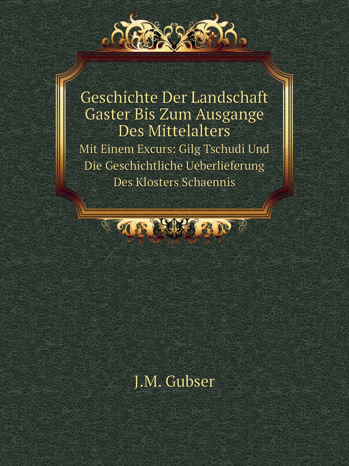 

Geschichte Der Landschaft Gaster Bis Zum Ausgange Des Mittelalters