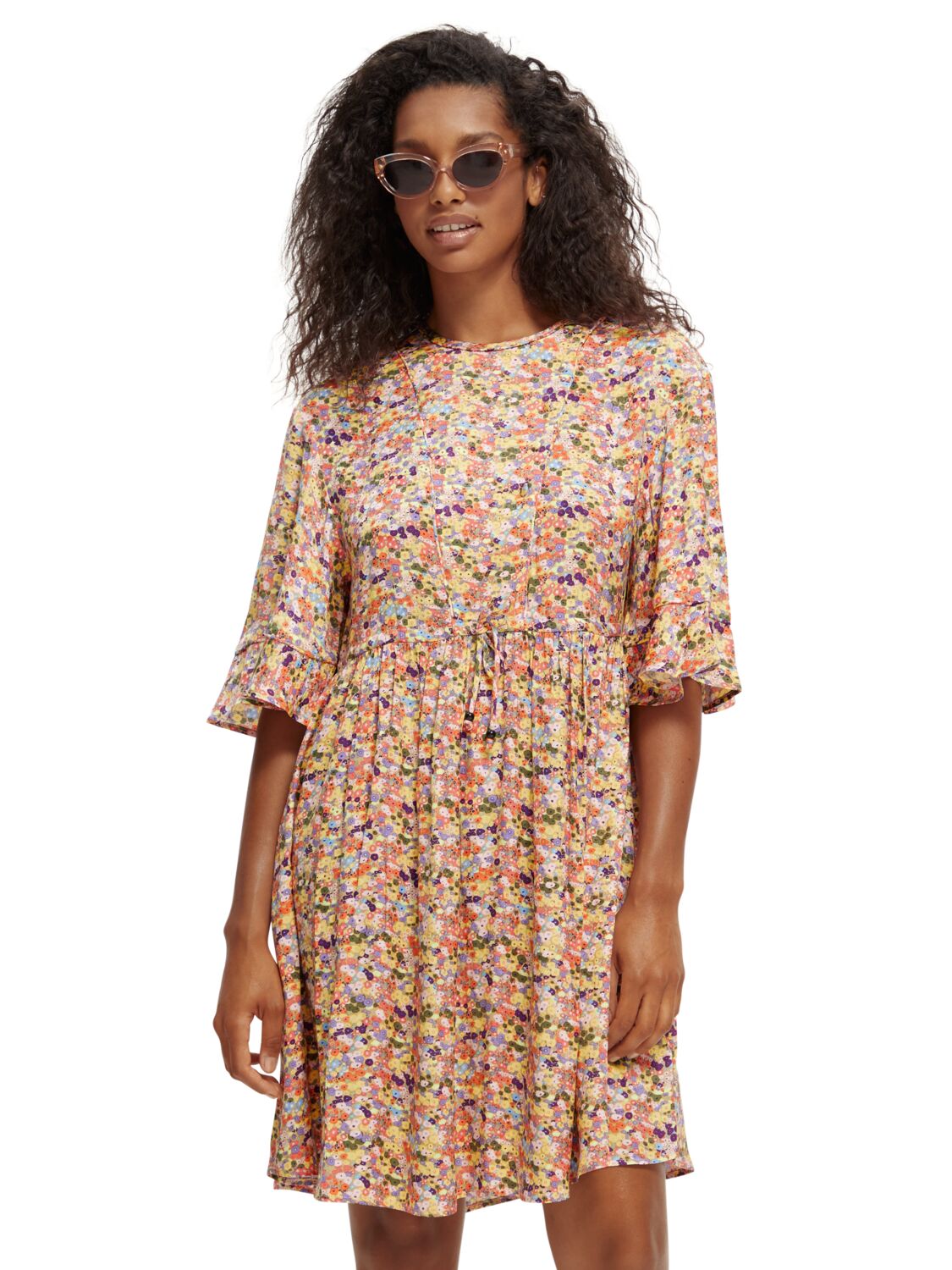 

Платье женское Scotch & Soda 168669/0589 оранжевое XS, 168669/0589