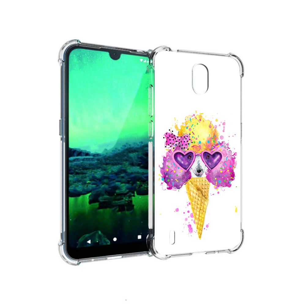 

Чехол MyPads Tocco для Nokia 1.3 Рожок (PT227048.104.146), Прозрачный, Tocco
