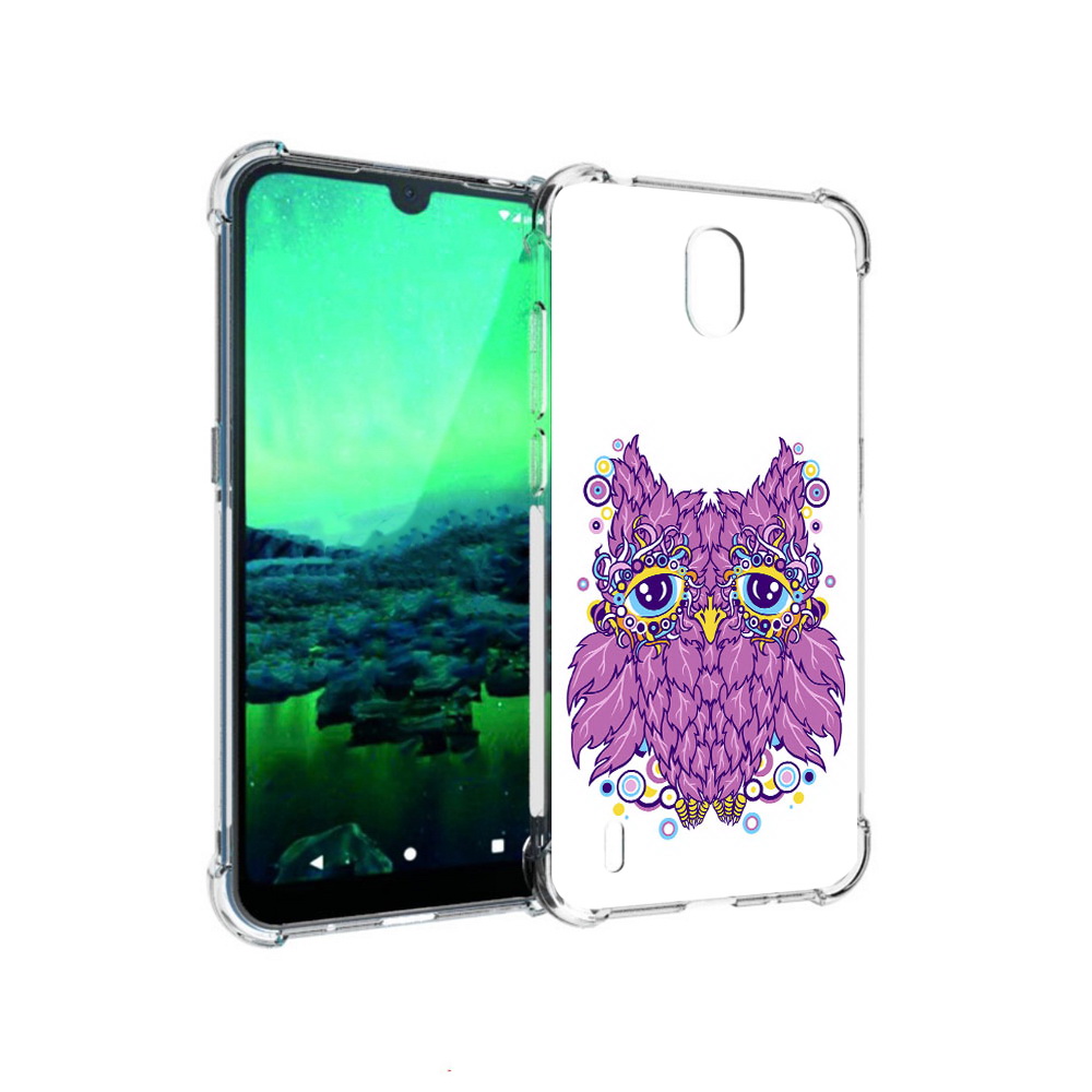 

Чехол MyPads Tocco для Nokia 1.3 Розовая сова (PT227048.104.147), Прозрачный, Tocco