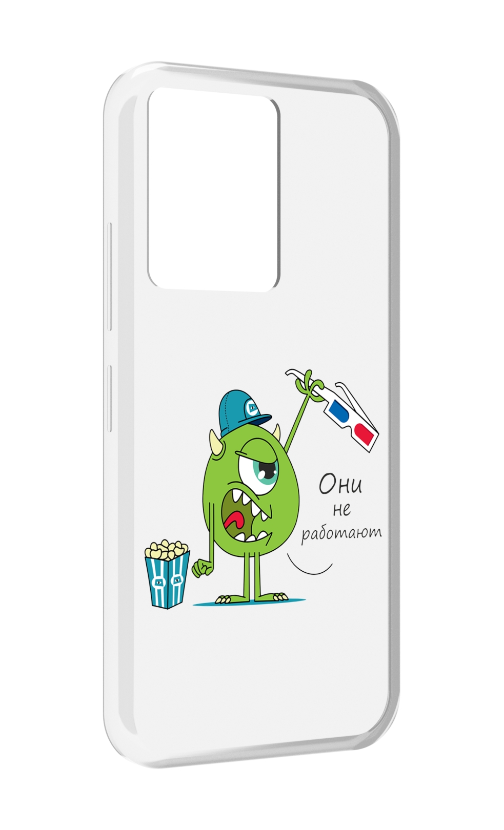 

Чехол MyPads Очки не работают для Infinix Note 12 5G X671 / Note 12 Pro 5G, Прозрачный, Tocco