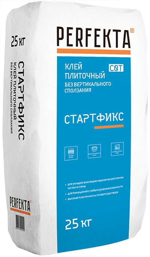 

PERFEKTA Стартфикс C0T клей плиточный (25кг)
