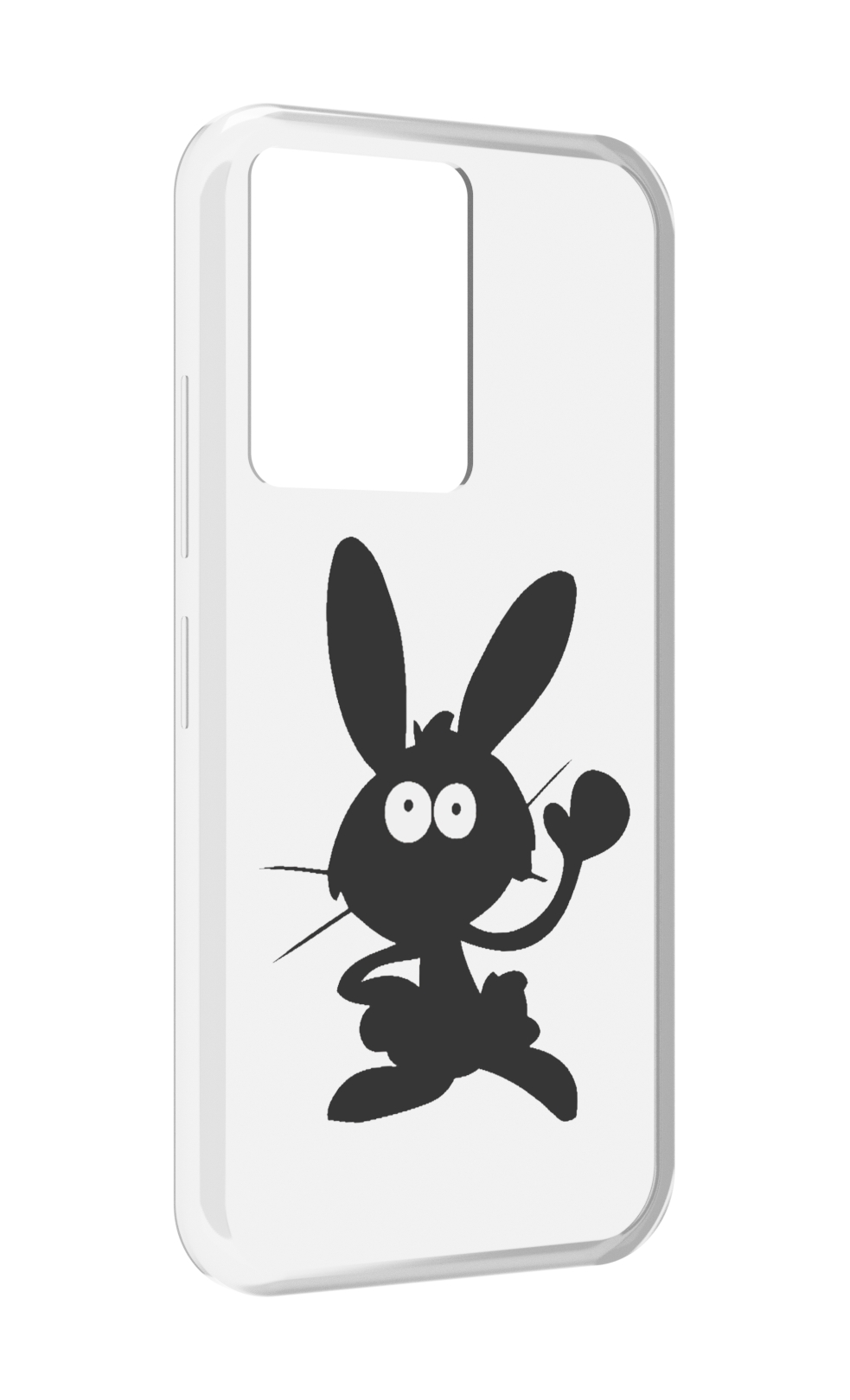Чехол MyPads Заяц для Infinix Note 12 5G X671 / Note 12 Pro 5G