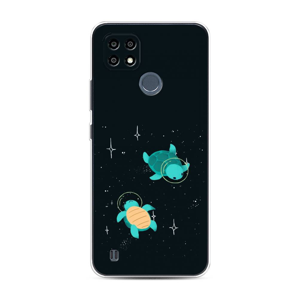 

Чехол Awog на Realme C21Y/C25Y "Черепашки космонавты", Разноцветный, 256850-4