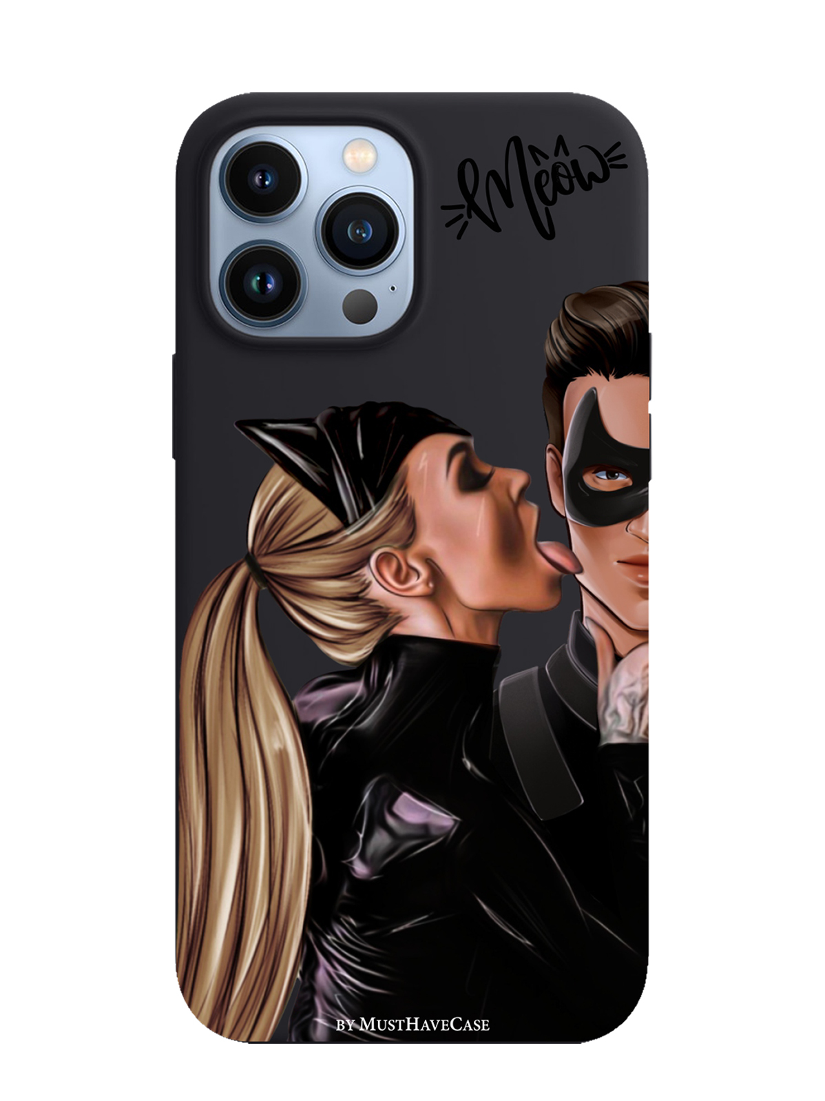 

Черный силиконовый чехол для iPhone 13 Pro Max Кошечка с парнем, Коричневый;черный, iPhone 13 Pro Max Кошечка с парнем