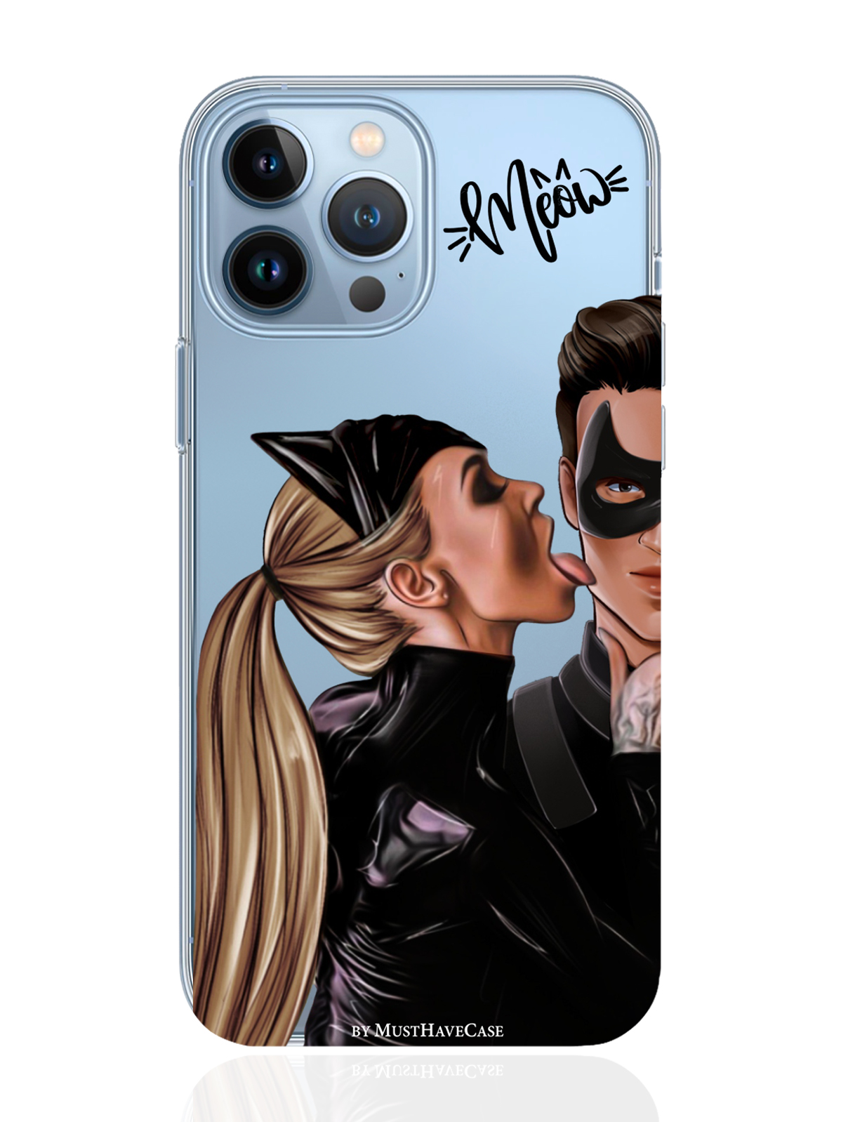 

Чехол MustHaveCase для iPhone 13 Pro Max Кошечка с парнем, Прозрачный;черный;коричневый, Кошечка с парнем для Apple iPhone 13 Pro Max