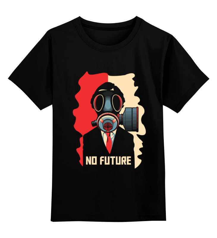 

Детская футболка классическая Printio No future, р. 116, Черный, 0000000656226