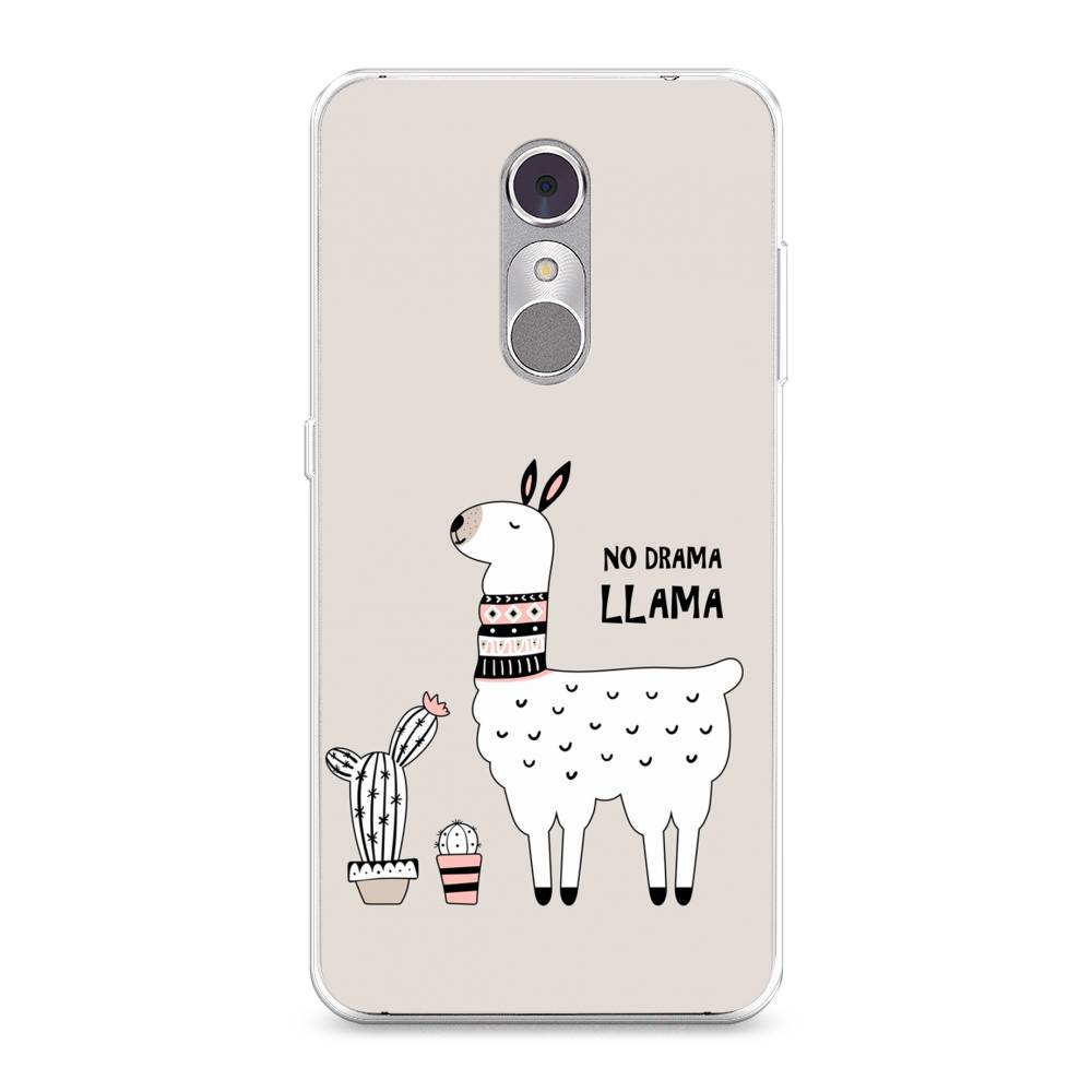 

Чехол Awog на ZTE Blade A910 / ЗТЕ Блэйд A910 "No drama LLama", Разноцветный, 131850-2