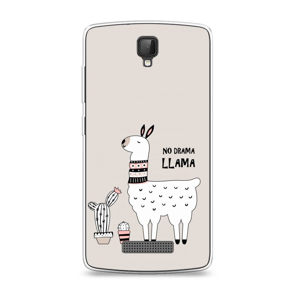 

Чехол Awog на ZTE Blade L5 (L5 Plus) / ЗТЕ Блэйд L5 (L5 Plus) "No drama LLama", 130350-2