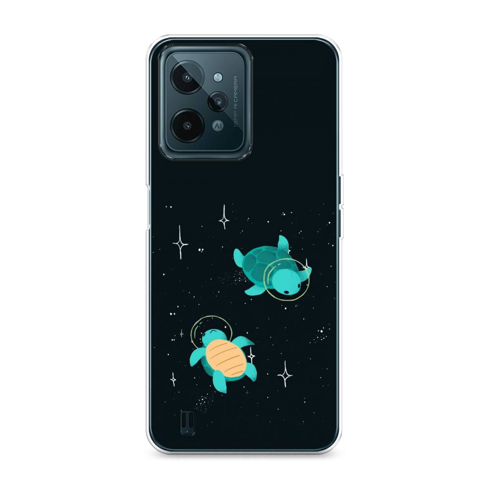 

Чехол Awog на Realme C31 "Черепашки космонавты", Разноцветный, 259350-4