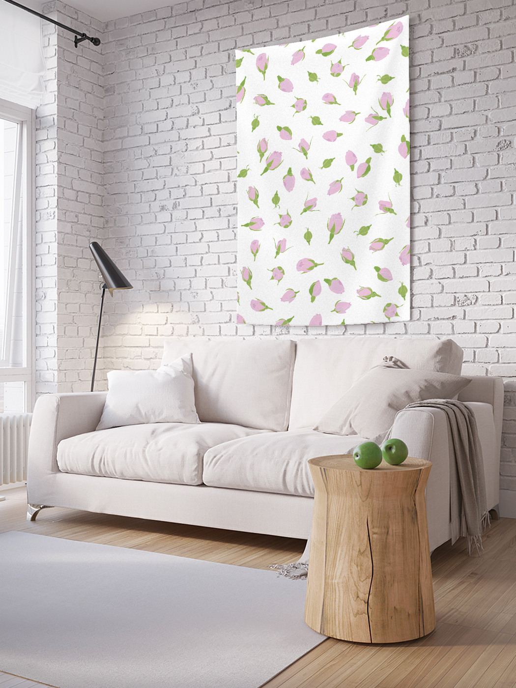 

Вертикальное фотопанно на стену JoyArty Нежные бутоны роз 150x200 см, Нежные бутоны роз