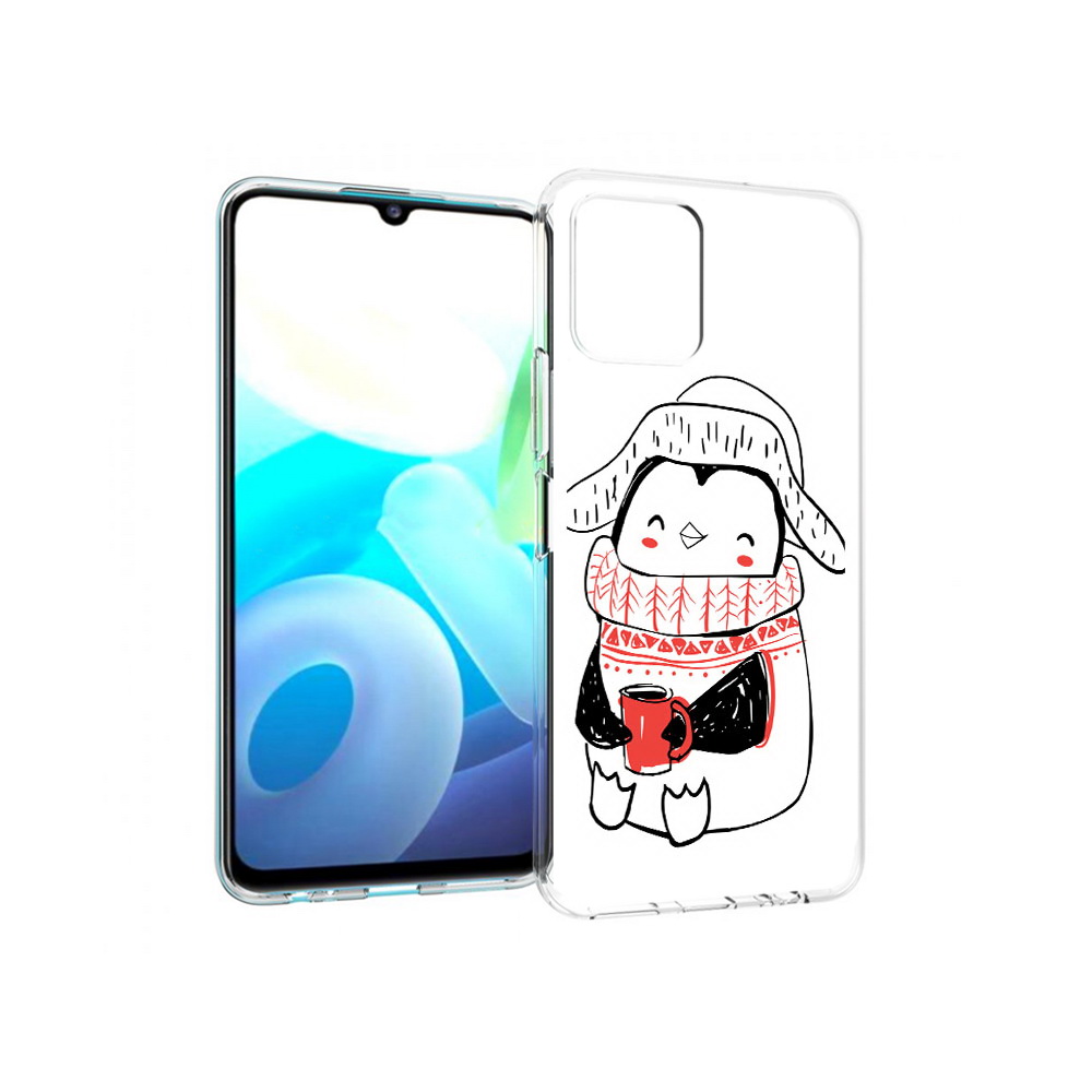

Чехол MyPads Tocco для Vivo Y15s Милый пингвин (PT224456.390.115), Прозрачный, Tocco