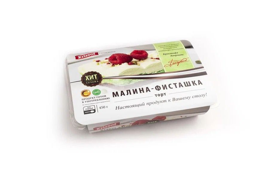 Пирожное Kristof Малина-фисташка 150 г