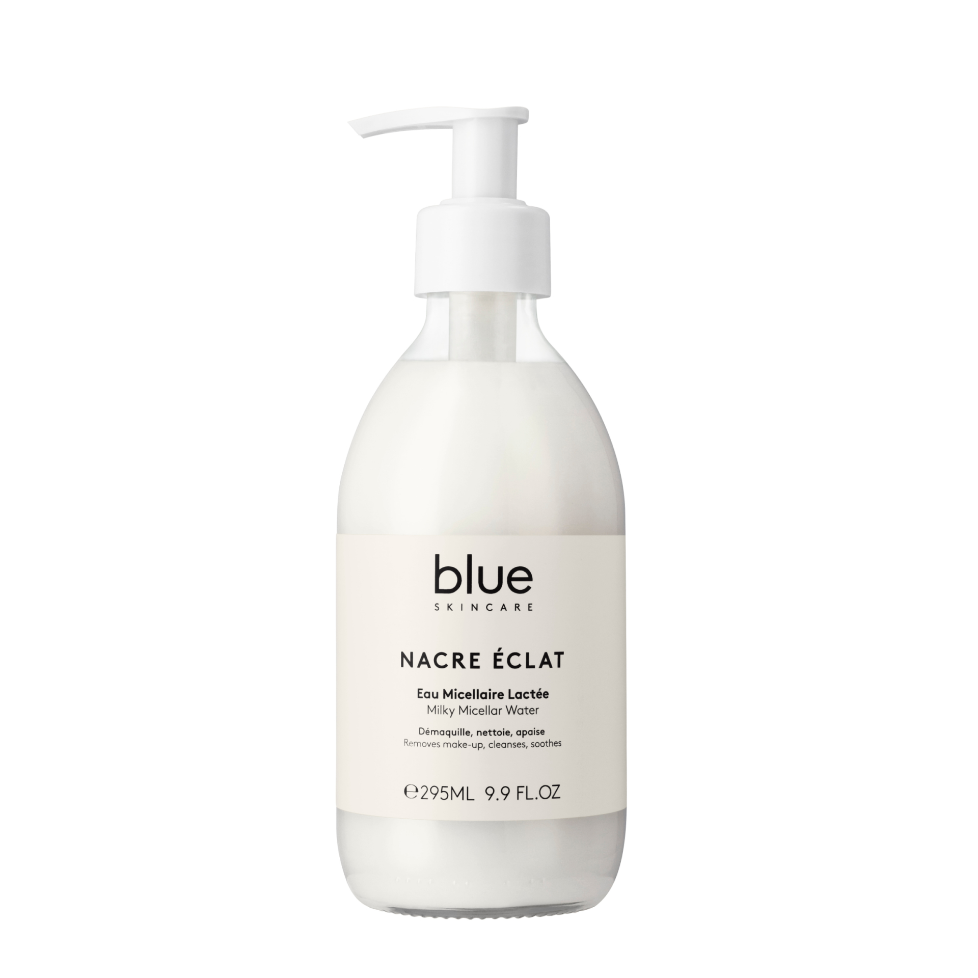 Мицелярное молочко Blue Skincare Nacre Eclat для снятия макияжа 295 мл