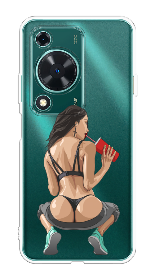 

Чехол на Huawei Nova Y72 "Сочные булочки", Бежевый;красный;черный, 6123650-1