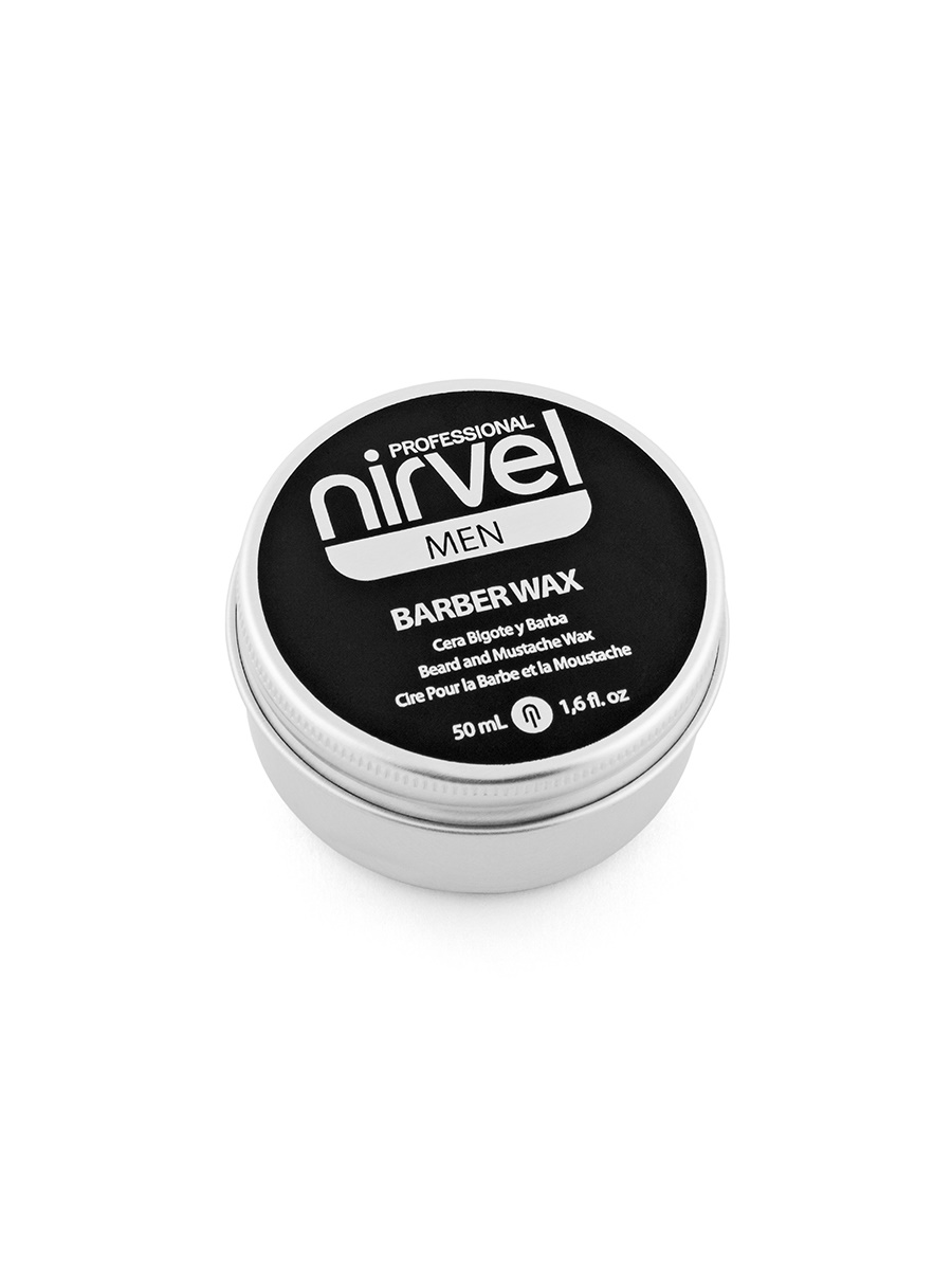 Воск MEN легкой фиксации NIRVEL PROFESSIONAL для бороды и усов barber 50 мл первые три минуты