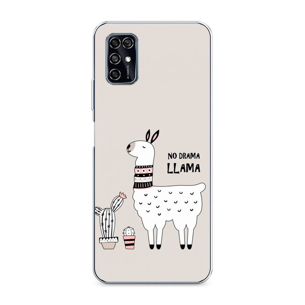 

Чехол Awog на ZTE Blade V2020 Smart / ЗТЕ Блэйд V2020 Smart "No drama LLama", Разноцветный, 133850-2