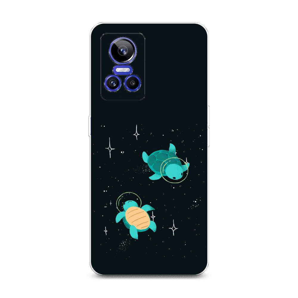 

Чехол Awog на Realme GT Neo 3 "Черепашки космонавты", Разноцветный, 259050-4