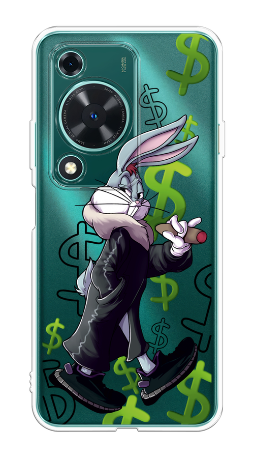 

Чехол на Huawei Nova Y72 "Rich Bugs Bunny", Зеленый;черный;голубой, 6123650-1