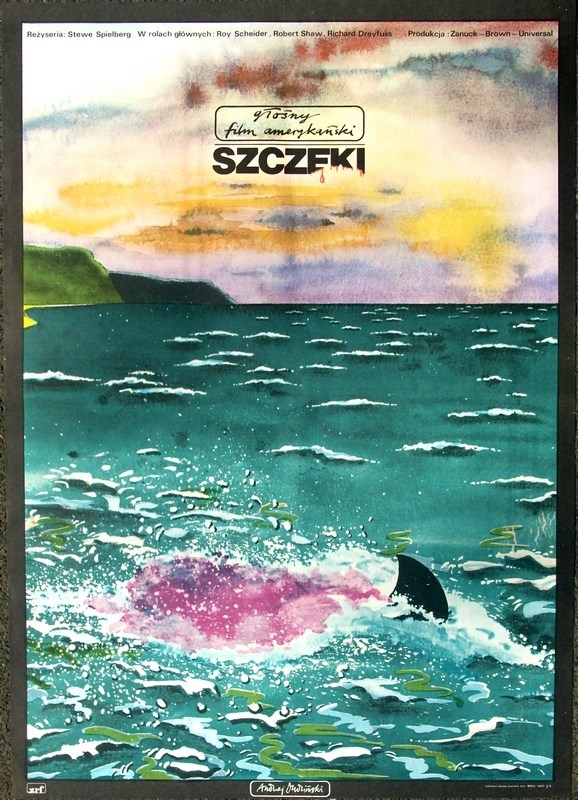 

Постер к фильму "Челюсти" (Jaws) Оригинальный 53,3x73,7 см