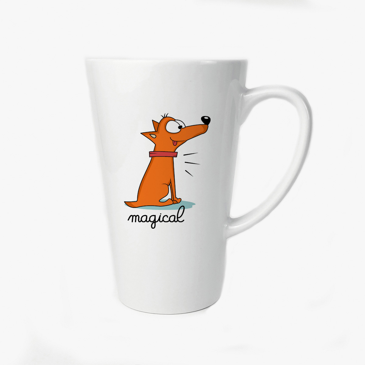

Большая конусная кружка CoolPodarok Magical (волшебный магнетизм)