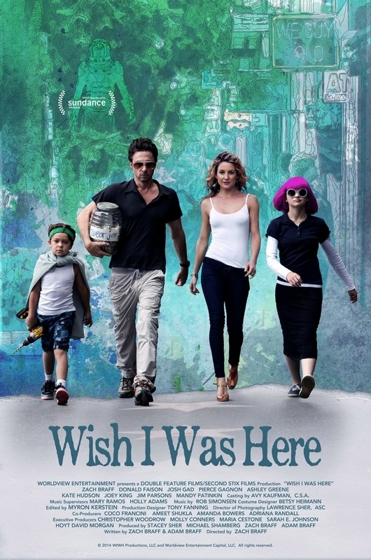 

Постер к фильму "Хотел бы я быть здесь" (Wish I Was Here) A3