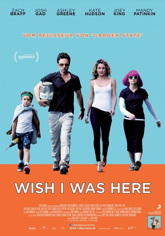 

Постер к фильму "Хотел бы я быть здесь" (Wish I Was Here) 50x70 см