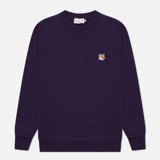 

Свитшот мужской Maison Kitsune HM00308KM0001 фиолетовый XL, HM00308KM0001